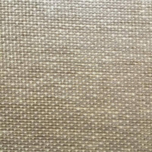 5.8 Yard Piece of Low Pile Chenille Upholstery Fabric in Vintage Beige and Brown | 54 Wide | BTY