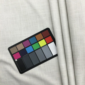 Linen Slub Weave in Ivory Off-White Fabric | Upholstery / Slipcovers / Curtains | Poly / Cotton / Linen Blend | 55" Wide | By the Yard | Leslie Jee Textiles "Affection" in Alabaster