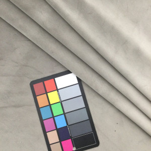 Stone Grey Performance Velvet Fabric | Upholstery | 100% Polyester | 54" Wide | By the Yard | Kaufmann