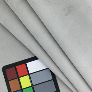Cement Grey Performance Velvet Fabric | Upholstery | 100% Polyester | 54" Wide | By the Yard | Kaufmann