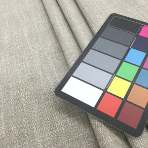 1.125 Yard Piece of Dilly in Weathered | Two-Toned Greyish Taupe | Linen-like Woven Fabric | Lightweight Upholstery | Slipcovers / Drapery | 54" Wide | By the Yard