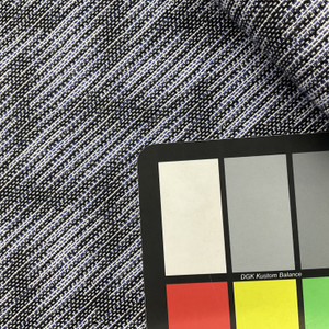 Mottled Blue / Black Indoor / Outdoor Fabric | Water-friendly | Upholstery / Curtains | Sunbrella-Like | 54 Wide | By the Yard