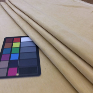 4.25 Yard Piece of Velvet Fabric in Soft Yellow | Upholstery / Pillows | 57" Wide | By the Yard | Leslie Jee Textiles "Ritz" in Spotlight