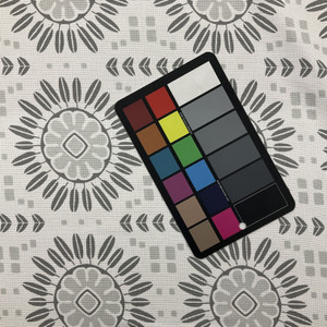 Modern Floral Home Decor Fabric | Grey and White | Curtains / Light Upholstery | Cotton / Rayon | 54" Wide | By the Yard