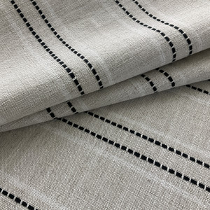 Richloom Fowler Canvas Onyx | Heavyweight Canvas Fabric | Home Decor Fabric | 55" Wide