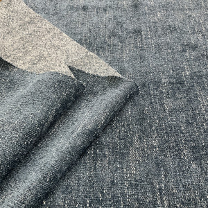 Richloom Fortress Clear Powhatan Chenille Pond | Heavyweight Woven, Chenille Fabric | Home Decor Fabric | 55" Wide