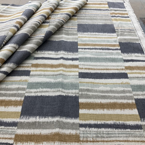 Richloom Seydou Linen Canyon | Medium/Heavyweight Linen Fabric | Home Decor Fabric | 54" Wide