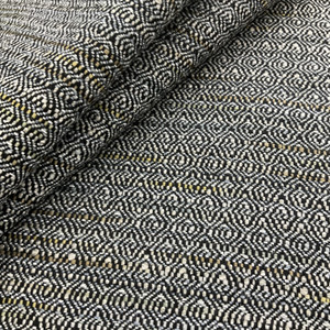 Richloom Fortress Clear Basin Woven Onyx | Medium Weight Woven Fabric | Home Decor Fabric | 54" Wide