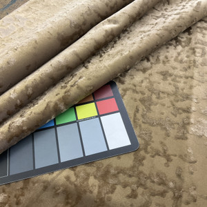 Richloom Nebel Velvet Portobello | Heavyweight Velvet Fabric | Home Decor Fabric | 54" Wide