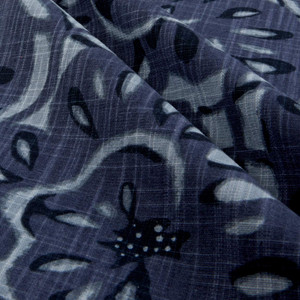 Richloom Platinum Inaki Slub Duck Ink | Medium/Heavyweight Duck Fabric | Home Decor Fabric | 54" Wide