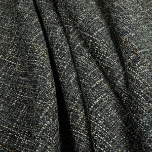 Richloom Fortress Clear Butner Woven Onyx | Medium/Heavyweight Woven Fabric | Home Decor Fabric | 54" Wide