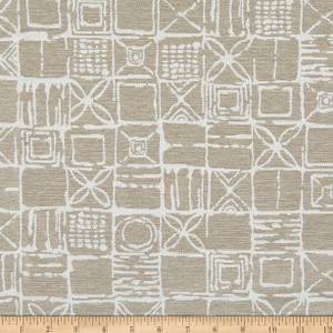 Richloom Fortress Clear Zelona Woven Doe | Home Decor Fabric | 54" Wide