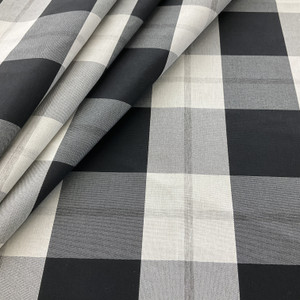 Richloom Solarium Outdoor Woven Branson Pewter | Home Decor Fabric | 54" Wide