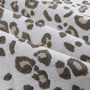 Richloom Fortress Clear Tabby Chenille Woven Raffia | Home Decor Fabric | 54" Wide