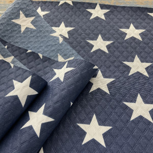 Richloom Solarium Diamond Tech Macey Outdoor Americana | Home Decor Fabric | 54" Wide