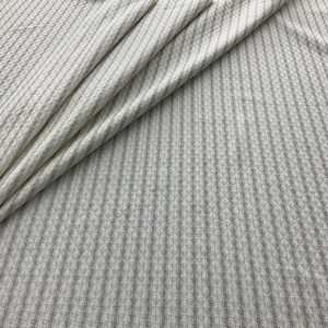 Richloom Solarium Diamond Tech Ticking Outdoor Pewter | Medium Weight Outdoor Fabric | Home Decor Fabric | 54" Wide