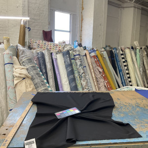 Richloom Solarium Outdoor Veranda Black | Lightweight Outdoor Fabric | Home Decor Fabric | 54" Wide