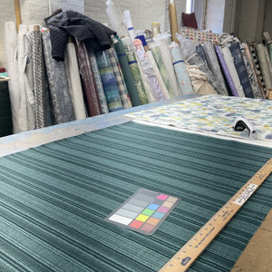 Richloom Solarium Boardwalk Outdoor Emerald | Very Heavyweight Outdoor Fabric | Home Decor Fabric | 54" Wide