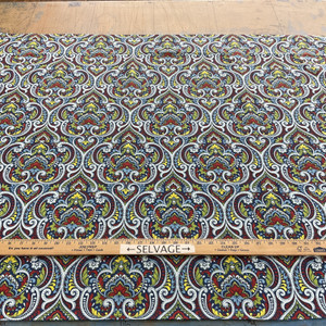 Richloom Solarium Parkview Outdoor Multi | Very Heavyweight Outdoor Fabric | Home Decor Fabric | 54" Wide