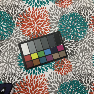 Premier Prints Indoor/Outdoor Blooms Pacific | Medium Weight Outdoor Fabric | Home Decor Fabric | 54" Wide