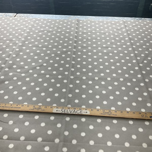 Premier Prints Indoor/Outdoor Ikat Dots Grey | Medium Weight Outdoor Fabric | Home Decor Fabric | 54" Wide
