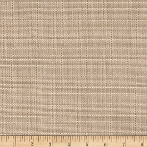 Eroica Metro Faux Linen Latte | Medium/Heavyweight Linen Fabric | Home Decor Fabric | 56" Wide