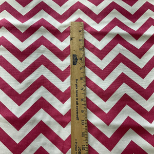 Premier Prints Zig Zag Candy Pink/White | Home Decor Fabric | 54" Wide