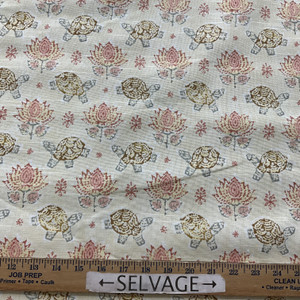 Waverly Mandana Slub Rosewater | Medium Weight Duck Fabric | Home Decor Fabric | 54" Wide