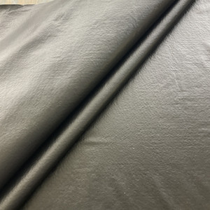 Faux Leather Buffalo Black | Heavyweight Faux Leather Fabric | Home Decor Fabric | 54" Wide