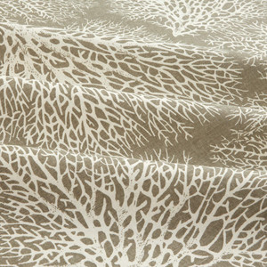 Magnolia Home Fashions Ariel Coral Driftwood | Medium Weight Duck Fabric | Home Decor Fabric | 54" Wide