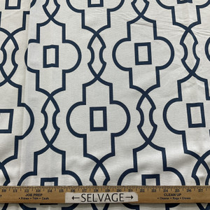 Premier Prints Bordeaux Premier Navy | Medium Weight Duck Fabric | Home Decor Fabric | 54" Wide