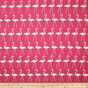 Premier Prints Flamingo Candy Pink | Medium Weight Duck Fabric | Home Decor Fabric | 54" Wide