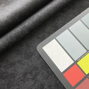 Eroica Milano Velvet Black | Medium Weight Velvet Fabric | Home Decor Fabric | 54" Wide