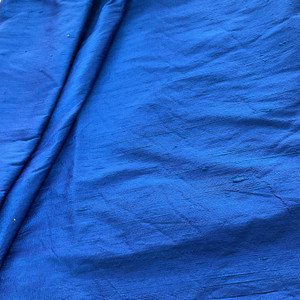 Dupioni Silk Fabric Royal Blue | Lightweight Dupioni Fabric | Home Decor Fabric | 54" Wide