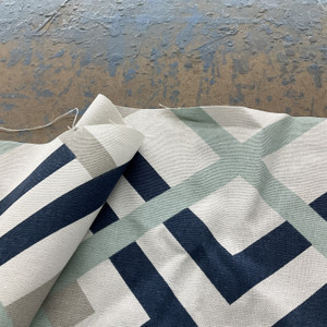 Premier Prints Winston Cotton Duck Premier Navy | Medium Weight Duck Fabric | Home Decor Fabric | 54" Wide