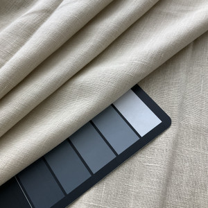 European 100% Washed Linen Linen | Medium Weight Linen Fabric | Home Decor Fabric | 56" Wide