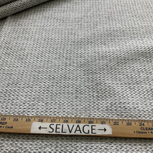 Magnolia Home Fashions Brighton Basketweave Grey | Medium/Heavyweight Basketweave Fabric | Home Decor Fabric | 54" Wide