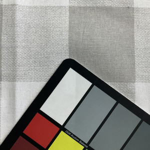 Premier Prints Anderson Cotton Duck Check French Grey | Medium Weight Duck Fabric | Home Decor Fabric | 54" Wide