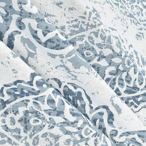 Premier Prints Manchester Cashmere Blue | Medium Weight Duck Fabric | Home Decor Fabric | 54" Wide