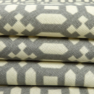 Waverly Sun N Shade In The Frame Pebble | Medium Weight Outdoor Fabric | Home Decor Fabric | 54" Wide