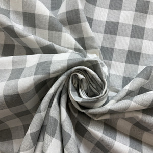 Premier Prints Plaid Storm | Medium Weight Duck Fabric | Home Decor Fabric | 54" Wide