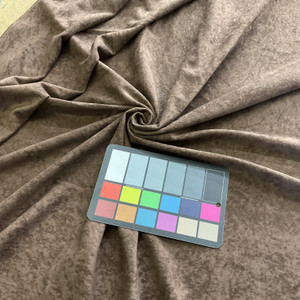 Soft Suede Brown | Medium Weight Faux Suede Fabric | Home Decor Fabric | 60" Wide