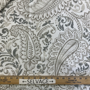 Premier Prints Shannon Ecru | Medium Weight Duck Fabric | Home Decor Fabric | 54" Wide