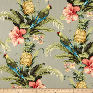 Tommy Bahama Indoor/Outdoor Beach Bounty Tangelo | Medium Weight Outdoor Fabric | Home Decor Fabric | 54" Wide