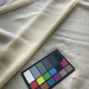 120" Sheer Voile Champagne | Very Lightweight Voile Fabric | Home Decor Fabric | 120" Wide