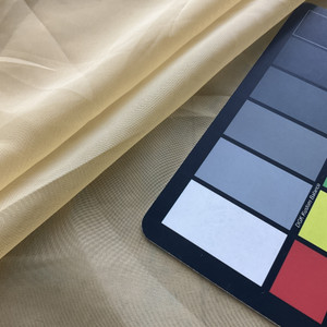 120" Sheer Voile Gold | Very Lightweight Voile Fabric | Home Decor Fabric | 120" Wide