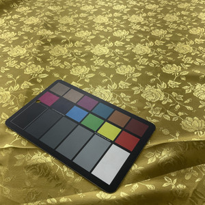 Rose Satin Jaquard Dark Gold | Lightweight Jacquard, Satin Fabric | Home Decor Fabric | 58" Wide
