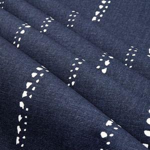 Premier Prints Carlo Vintage Indigo | Medium Weight Duck Fabric | Home Decor Fabric | 54" Wide