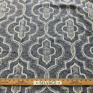 Premier Prints Newport Vintage Indigo | Medium Weight Duck Fabric | Home Decor Fabric | 54" Wide