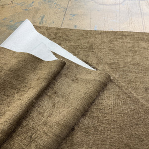 Eroica Milano Velvet Chocolate | Medium Weight Velvet Fabric | Home Decor Fabric | 56" Wide